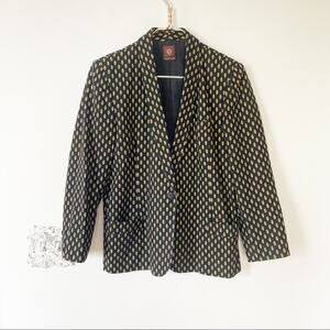 Anne Klein Vintage 80s Black Blazer 14